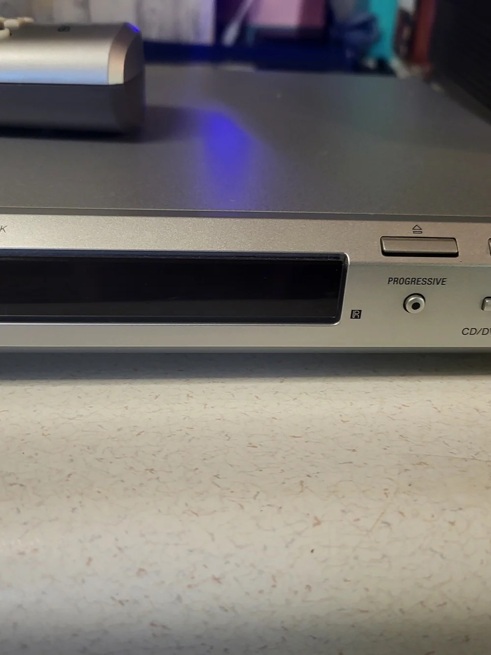 Sony Silver Portable DVD Player with Remote